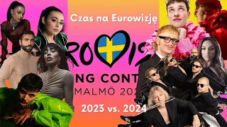 Czas na Eurowizję! Battle of ESC Songs: 2023 vs. 2024!