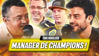 Éric Boullier - Ses secrets de Team Principal en F1! (McLaren, Lotus, gérer des champions..)
