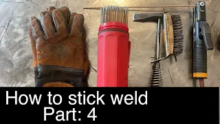 How to stick weld 👨🏻‍🏭: How to weld Butt joints (Series part 4)