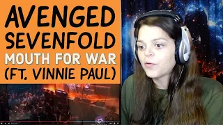 Avenged Sevenfold  "Mouth for War"  (Live with Vinnie Paul - Pantera Cover)  REACTION