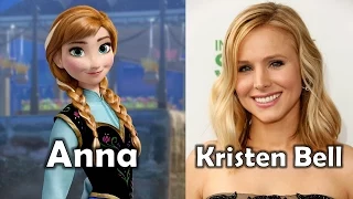 Characters and Voice Actors - Frozen