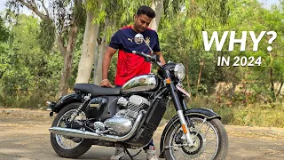 JAWA Bike mai kya hai jo log lenge isse? New JAWA 350 Bike in 2024 Ride Review and Deep Details