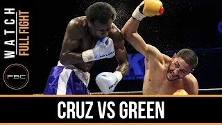 Cruz vs Green FULL FIGHT: Dec. 29, 2015 - PBC on FS1