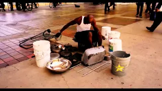 AMAZING best street talent of music drum