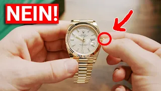 13 Dinge die du NIEMALS mit deiner Uhr tun darfst!