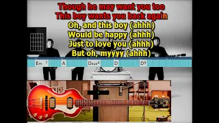 This Boy Beatles best karaoke instrumental lyrics chords