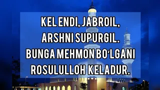 Rasulullah keladur - Muhammadjon qori