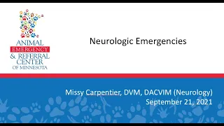 Neurologic Emergencies