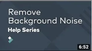 How to Remove Background Noise From Audio/Video in Filmora //How to Remove Noise in Filmora 9 ||