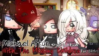 Michael Afton Stuck In A Room With The Missing Children For 24 Hours / FNAF / Gacha Club