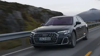 Driving the new Audi A8 L 60 TFSI Quattro 2022