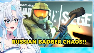 RUSSIAN BADGER RAINBOW SIX SIEGE MADNESS!! || The Russian Badger React