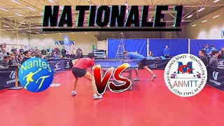 NATIONALE 1 | NANTES TT vs MONTPELLIER NIMES ENT | HIGHLIGHTS | Tennis de table
