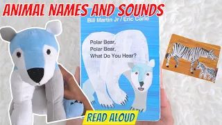 Polar Bear Polar Bear What Do You Hear Read Aloud Books | Animals Names and Sounds | Eric Carle Book