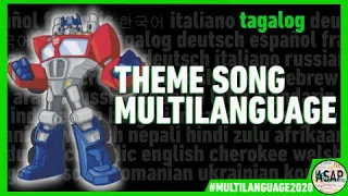 Transformers: Animated | Theme Song Multilanguage (Requested)