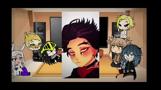 pro heroes and villains react to dabi and hawks (dabihawks) I am scared to post this. oof