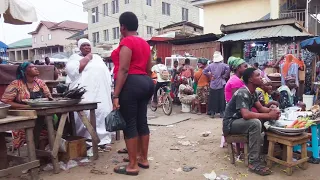 DAY AND NIGHT AFRICA MARKET ASHAIMAN GHANA ACCRA