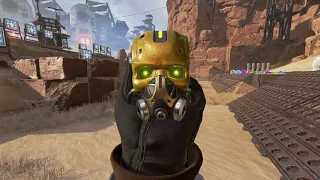 Apex Legends Caustic Heirloom Inspections & Banner Pose