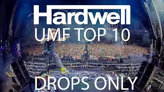 HARDWELL UMF MIAMI 2018 TOP 10 (DROPS ONLY)