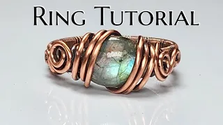 Woven Ring: Wire Wrapping Tutorial: DIY Jewelry