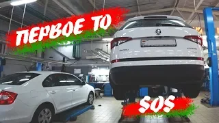 Skoda Kodiaq. The dealer was surprised. First Service.