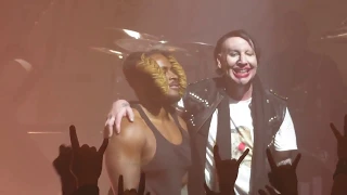 The Beautiful People, Marilyn Manson, Bill $aber The Rapids Theater, Niagara Falls NY 2 9 18