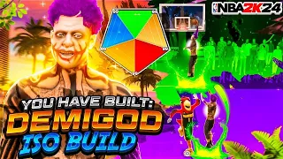 THE BEST ISO DEMIGOD BUILD ON NBA 2K24!