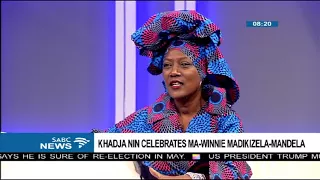 Khadja Nin celebrates mama Winnie