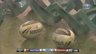 Hail Interrupt Roosters vs Dragons (Round 8 2015)