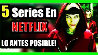 5 Best Series On Netflix MUST SEE AS SOON AS POSSIBLE | With Trailers | 5mplicación