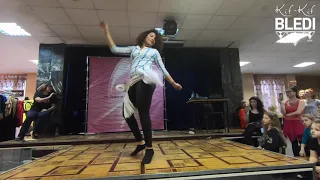 Stage de danses tunisiennes à Moscou avec Hind de la troupe Kif-Kif Bledi