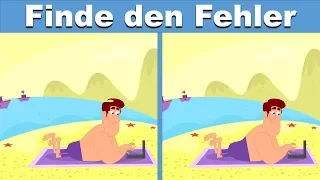 Wo Ist Der Fehler? - Finde Alle Unterschiede Im Bild - HARD LEVEL