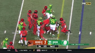 Oregon OL/Offense vs Oregon State Defense (2023)