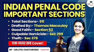 Indian Penal Code Important sections | IPC Important Sections | Important Sections IPC