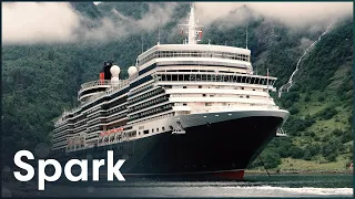 How The $450M Queen Elizabeth Cruise Ship Was Built | Spark