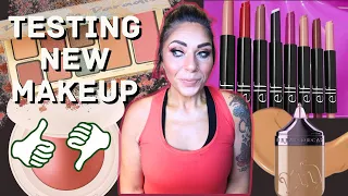 HUGE TESTING NEW MAKEUP - MAJOR FAIL!!!! VIOLET VOSS - KOSAS - RARE BEAUTY- SEPHORA - ELF & MORE