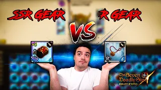 GEAR GUIDE! DONT MAKE THIS MISTAKE! SSR GEAR VS R GEAR! | SEVEN DEADLY SINS GRAND CROSS