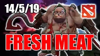 DOTA 2 - PATCH 7.07b - ROAMING PUDGE w. commentary [FRESH MEAT]