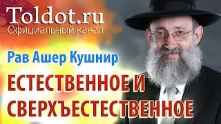 Рав Ашер Кушнир. Действия естественные и сверхъестественные. ДЕРЕХ АШЕМ 58