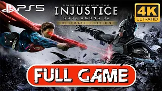 Injustice Gods Among Us FULL GAME Walkthrough Gameplay Part 1 PS5 [4K 60ᶠᵖˢ ✔]