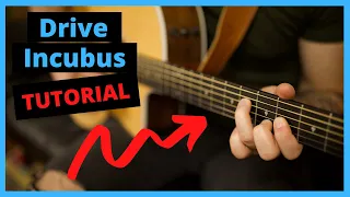 DRIVE Incubus Acoustic GUITAR TUTORIAL/LESSON with SOLO