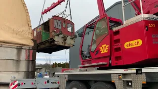 Der Tm II 653 ist gerettet! ・ Video zum Transport