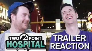 Two Point Hospital - Game Trailer Reaction - MPR Arcade