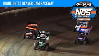 World of Outlaws NOS Energy Drink Sprint Cars | Beaver Dam Speedway | May 31, 2024 | HIGHLIGHTS