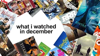 what i watched in december