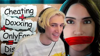 xQc Reacts to 'The Satisfying Downfall Of Nadia (Warzone Cheater)' by Justicul