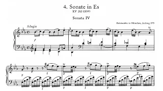 Mozart: Piano Sonata No. 4 in E flat major KV 282 - Christoph Eschenbach, 1970 - DG 2561 073