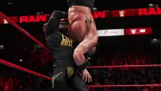 FULL MATCH  - Braun Strowman Vs Bobby Lashley RAW FEBRUARY 22 2021 WWE2K20 HD