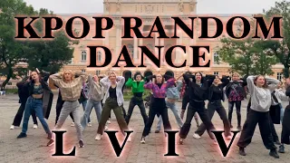 [KPOP IN PUBLIC] RANDOM DANCE IN UKRAINE — LVIV [part.1]