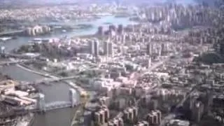 Нью-Йорк из вертолёта. Flying over New York.